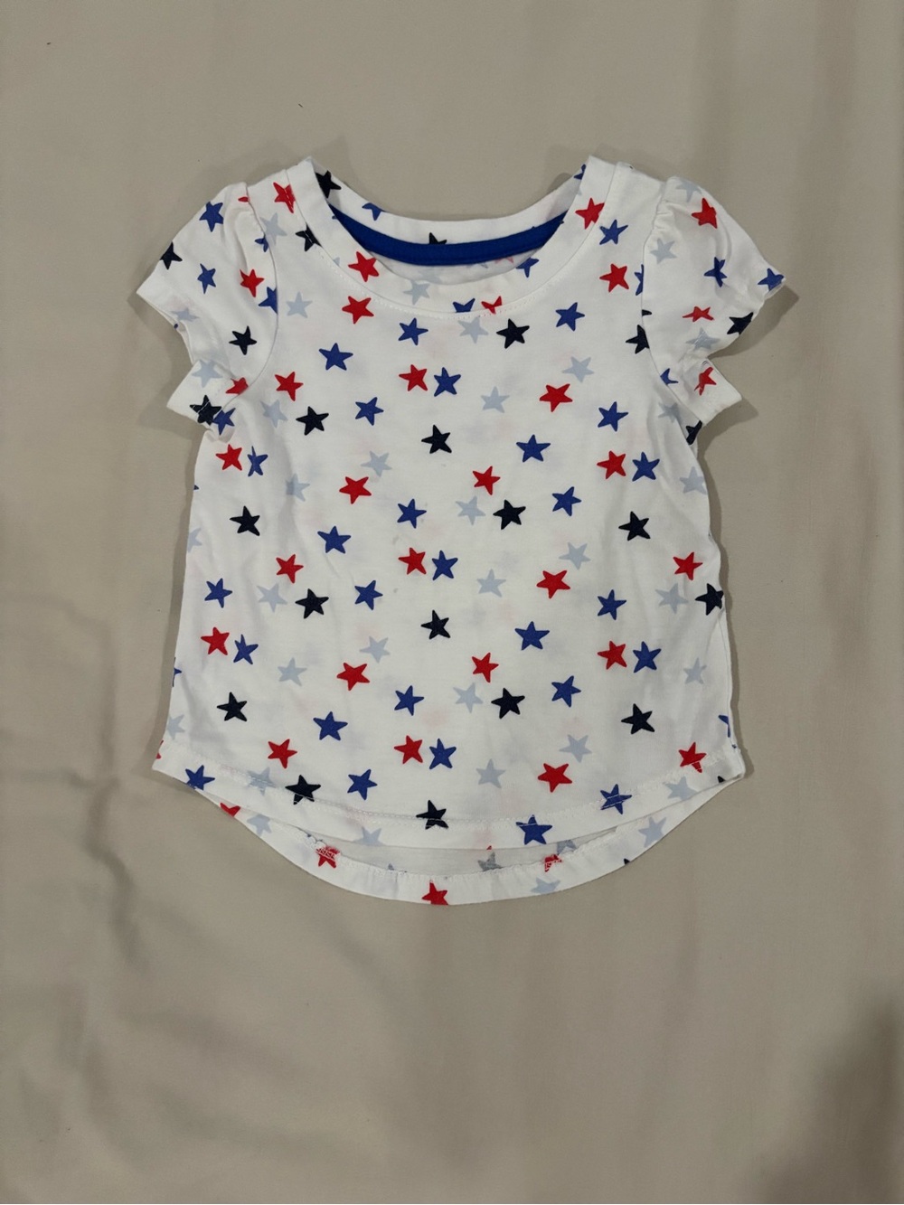 Cat & Jack Red, White, and Blue Star tshirt